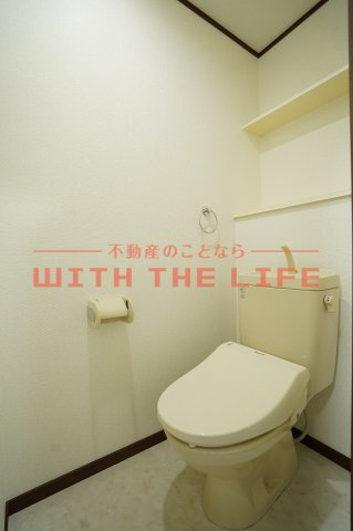 サクシード(御井旗崎)【キャッシュバック対象】のトイレ|清潔感のあるトイレです