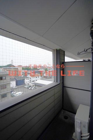サクシード(御井旗崎)【キャッシュバック対象】のバルコニー|バルコニー付きです