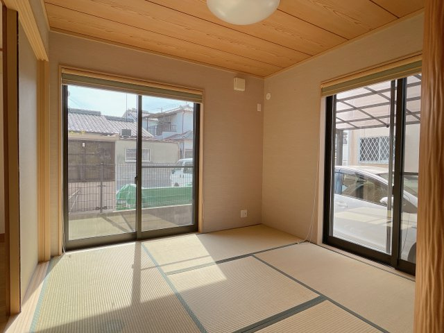 野口町長砂貸家の和室