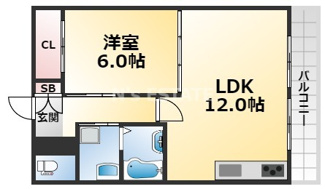 【間取り】 | クイーンズハイツ名倉