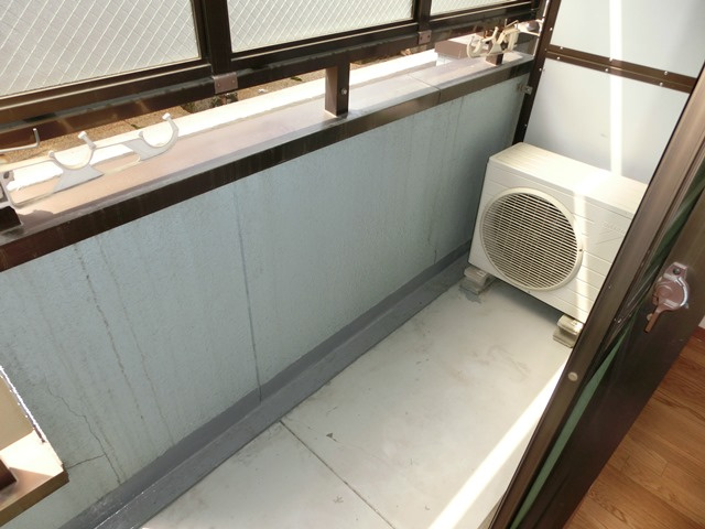 メゾネット・フジのバルコニー