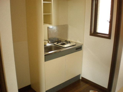 【キッチン】 | アベニール | 1口ガスコンロ付きキッチン