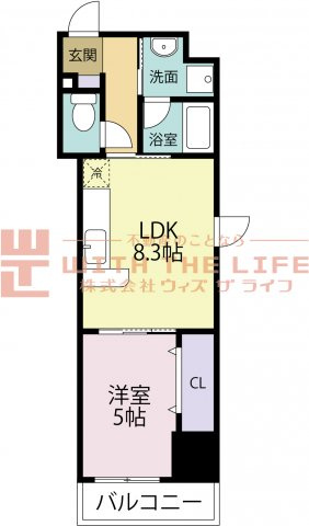 グランドシャルドン【キャッシュバック対象物件】の間取り
