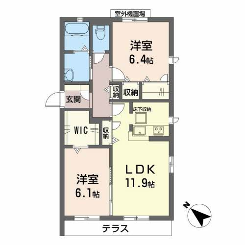 シャルマングルーの間取り