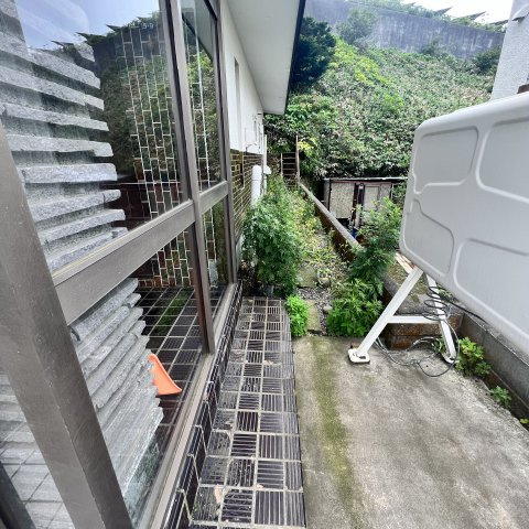 室蘭市母恋南町3丁目15-9戸建の庭