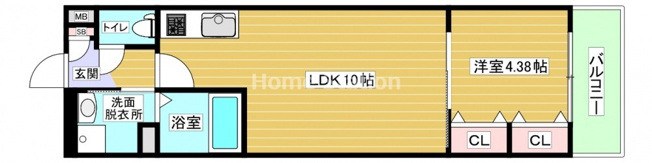【間取り】 | モダンアパートメント梅田North