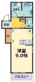 【間取り】 | グランメール甲子園浦風町