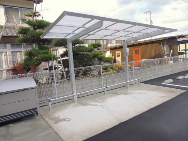 倉敷市酒津のアパートのその他共用部分|駐輪場