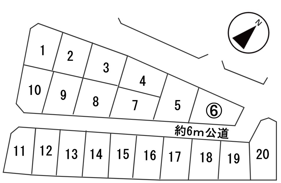 ６０３３２　各務原市桜木町分譲地