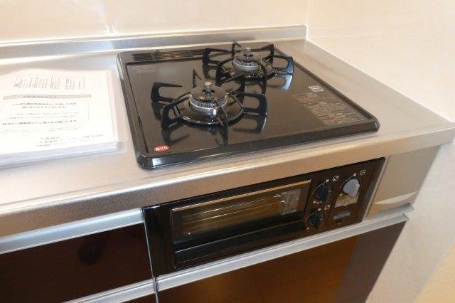 アンジェロフェリーチェのキッチン|２口ガスコンロ