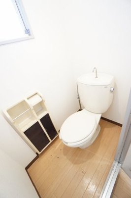 【トイレ】 | ハイツゆかり | ※同物件・反転タイプの写真です。