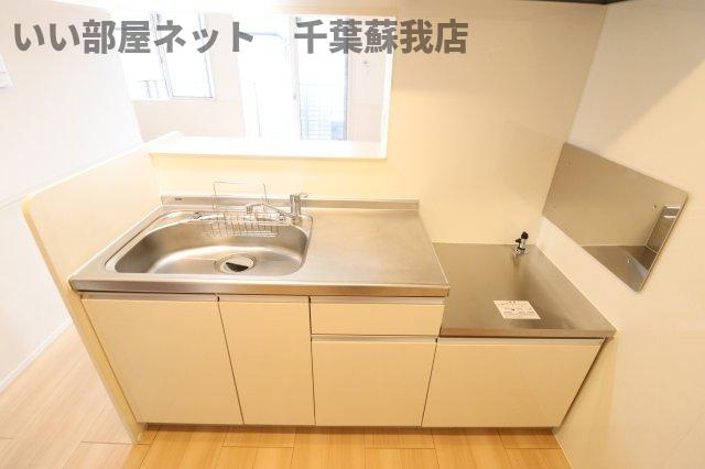 アマービレ　A棟のキッチン|使いやすいキッチンです