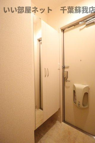 アマービレ　A棟の玄関|玄関です
