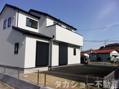 【外観】 | LINAGE　市原市青柳22-1期　全2棟 | 外はこのようになっています
