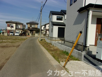【前面道路含む現地写真】 | 市原市青柳22-1期　全2棟 | 前面道路含む現地写真です
