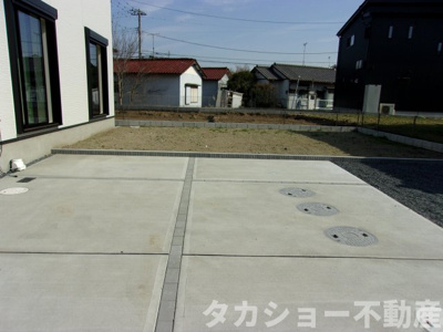 【駐車場】 | 市原市青柳22-1期　全2棟 | 駐車場があるので、車を買う予定の方も安心です