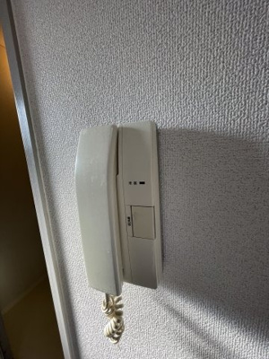 【セキュリティ】 | KSハイム・Ⅰ | 受話器付きインターホンです