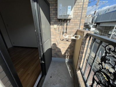 【バルコニー】 | KSハイム・Ⅰ | 暖かな日差しのふりそそぐバルコニー