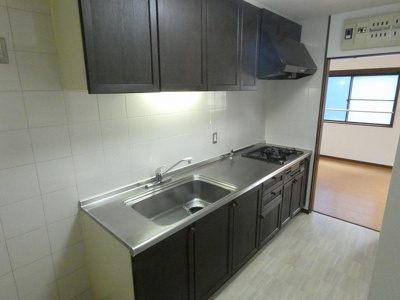 【キッチン】 | Gleason Garden | 3口ガスシステムキッチン