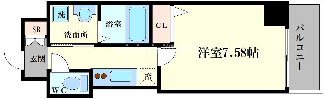 K-フロント今宮Ⅰ番館の間取り