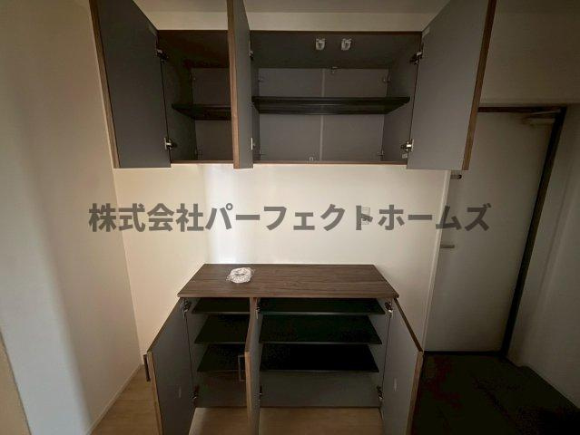 デリスくずは船橋の収納|収納のためのスペースです