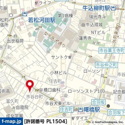 【地図】 | ガーデンプレイス市ヶ谷