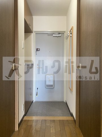 グリーンベールヒル柏原の玄関