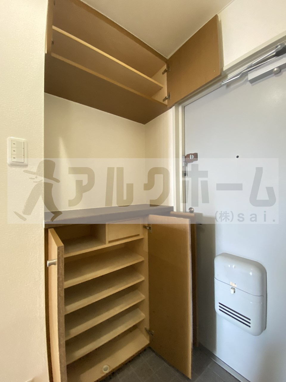 グリーンベールヒル柏原の玄関