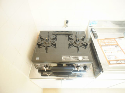 【設備】 | パールハイツⅠ | ガスコンロ付きです。