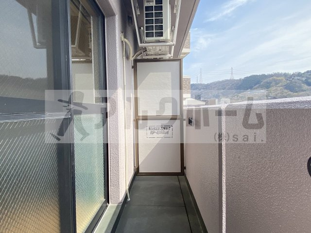 ティーエヌコートのバルコニー