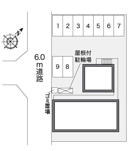 レオパレスザフィーアの区画図