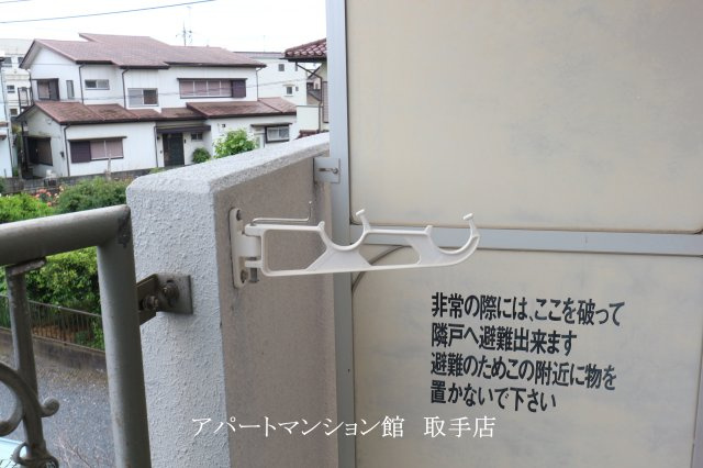 インタースペースⅠのバルコニー