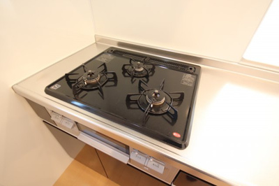 【設備】 |  レジデンシア藤沢台 | 3口コンロ