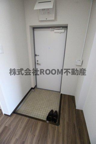 フォルチュナパークサイドの玄関|きれいな玄関です