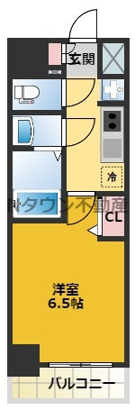 【間取り】 | プレサンスTHE新栄 | 間取りです。
