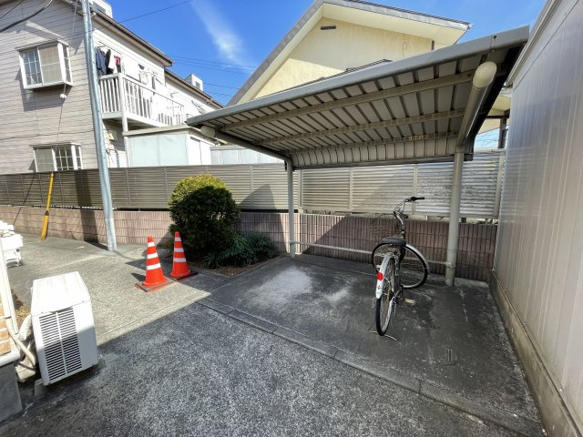 ポチハウスのその他共用部分|駐輪場です