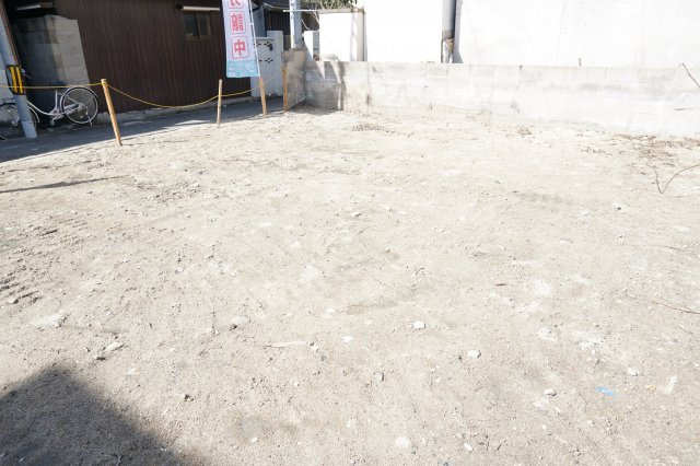 売土地　四條畷市楠公1丁目（建築条件無し更地）の外観