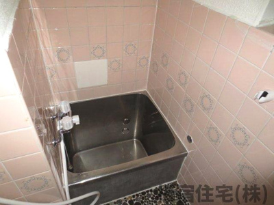 【浴室】 | 大黒町枝松貸家 | 日々の疲れを癒すお風呂付です