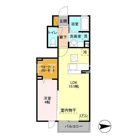 さくら館Ⅴの間取り