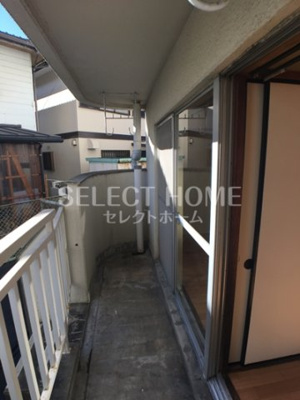 【バルコニー】 | シャルム中島 | 暖かな日差しのふりそそぐバルコニー