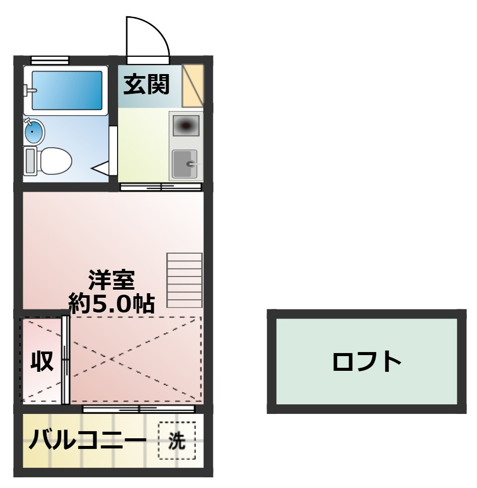スペース21日吉の間取り