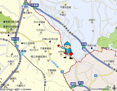 【地図】 | ファミーユ川戸 | 案内図