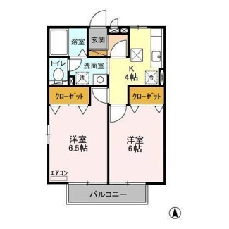 【間取り】 | ラ・グラシューズⅠ