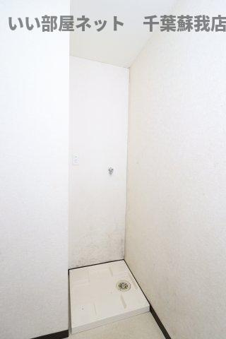 ラ・プルミエールの洗面所|洗濯機置場