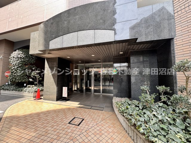 サンヴェール船橋本町のエントランス|オートロック、防犯カメラがございます。