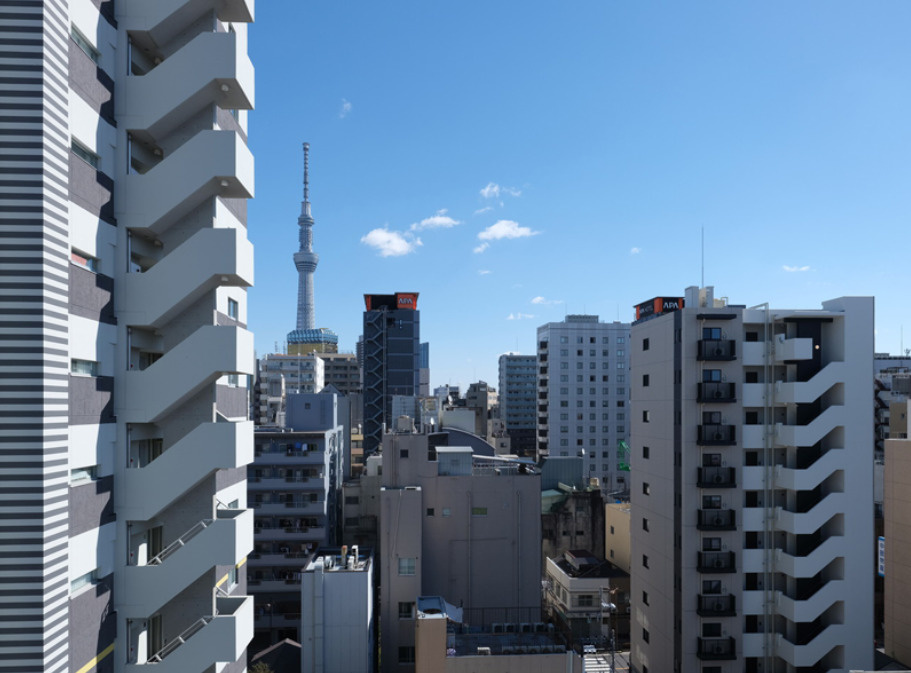 日興パレス雷門の展望