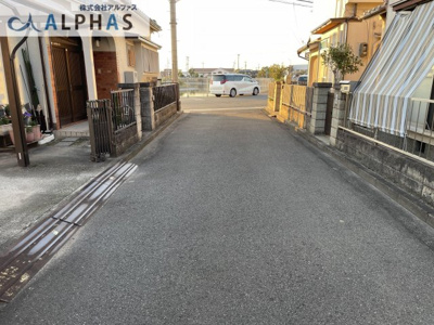 【前面道路含む現地写真】 | 加古郡播磨町古宮１丁目　売り土地 | 前面道路含む現地写真♪