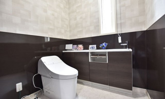 【トイレ】 | 山武市成東　平家モデルハウス | 令和3年5月築４LDK平屋未入居 土地約158坪 建物約48坪　オール電化