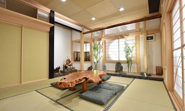 山武市成東　平家モデルハウスの和室|令和3年5月築４LDK平屋未入居 土地約158坪 建物約48坪　オール電化