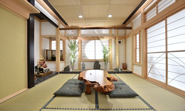山武市成東　平家モデルハウスの和室|令和3年5月築４LDK平屋未入居 土地約158坪 建物約48坪　オール電化
